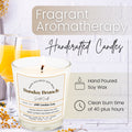 Sunday Brunch - Champagne and Citrus - Soy Wax Scented Candle - JARE CANDLES