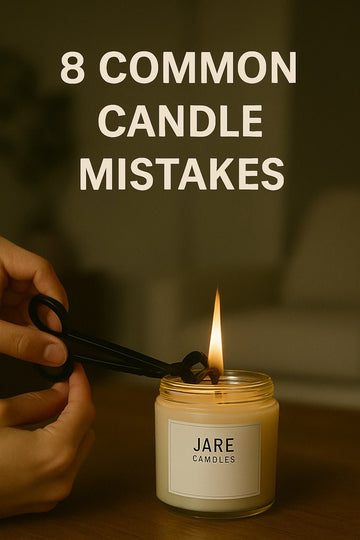 8 Common Candle Mistakes You’re Probably Making (And How to Fix Them) - JARE CANDLES