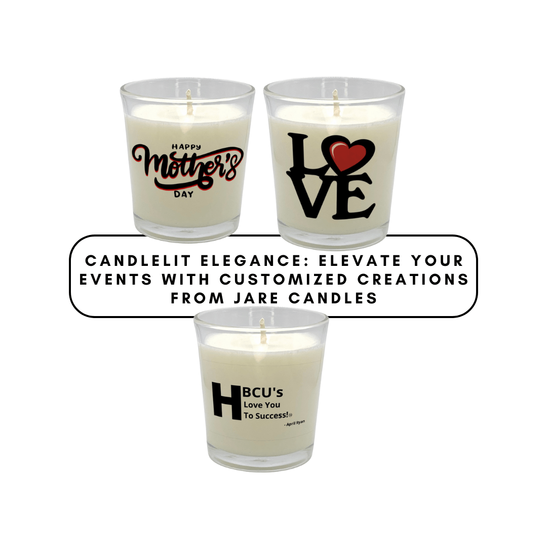 Candlelit Elegance: Elevate Your Events with Customized Creations from JARE Candles - JARE CANDLES
