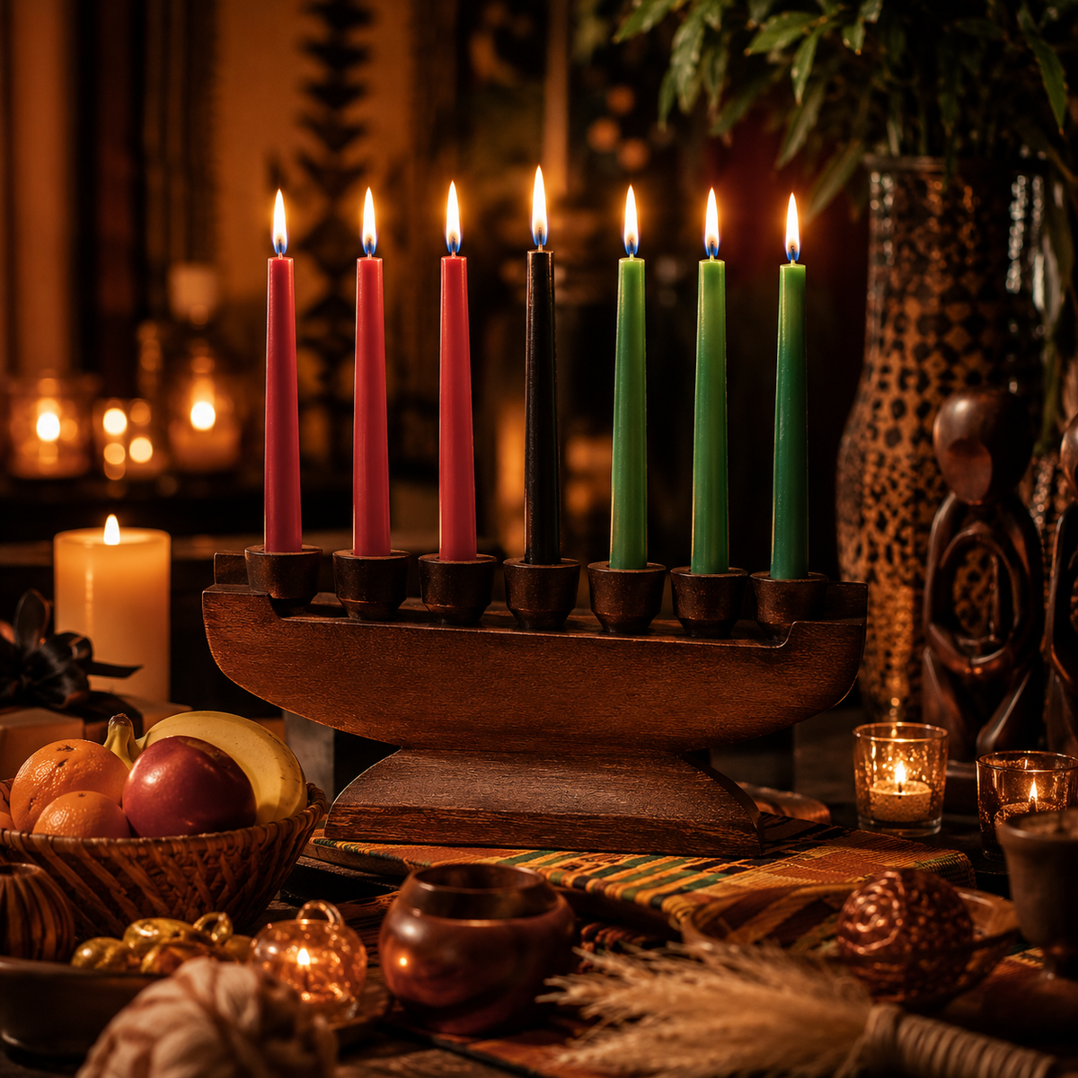 Light the Seven – A Kwanzaa Candle Collection