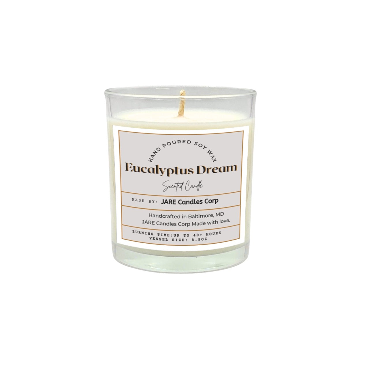 Eucalyptus Dream Red Currant, Spearmint - Soy Wax Scented Candle