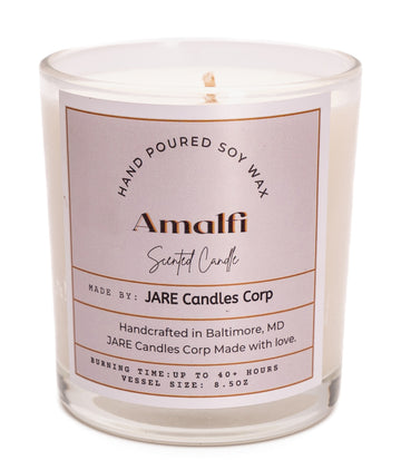 Amalfi - Coast Citrus Basil - Soy Wax Scented Candle