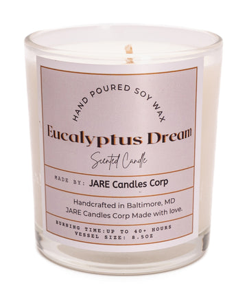 Eucalyptus Dream Red Currant, Spearmint - Soy Wax Scented Candle