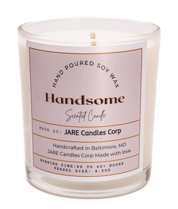 Handsome Cedarwood, Spicy Clove - Soy Wax Scented Candle