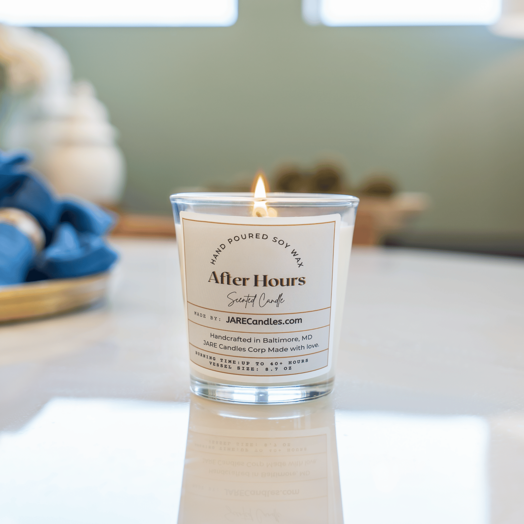 After Hours - Cranberry Soy Wax Candle