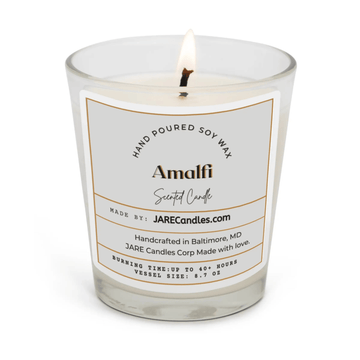 Amalfi - Coast Citrus Basil - Soy Wax Scented Candle