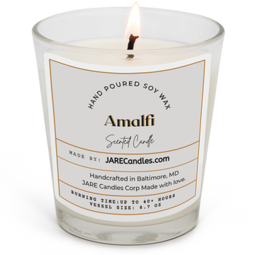 Amalfi - Coast Citrus Basil - Soy Wax Scented Candle