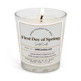 First Day of Spring - Rose Soy Wax Candle