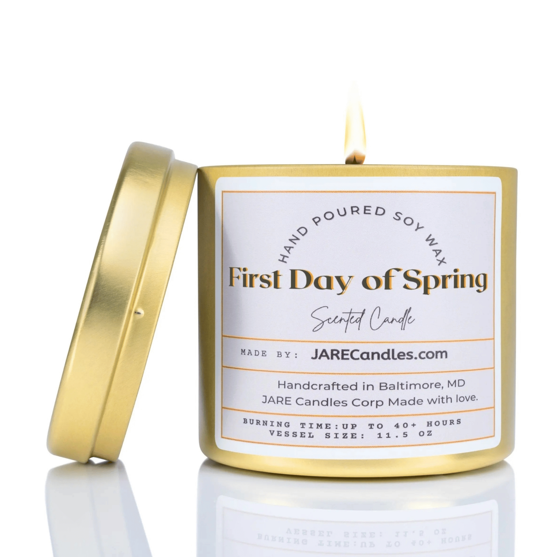 First Day of Spring - Rose Soy Wax Candle