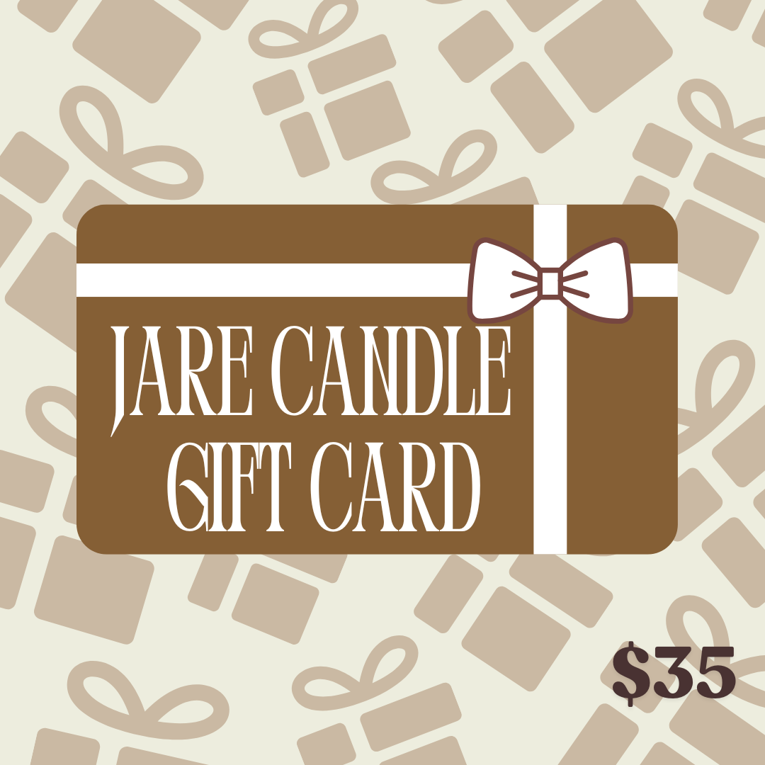 JARE Candles Gift Card – A Peaceful Gift, Delivered Fast