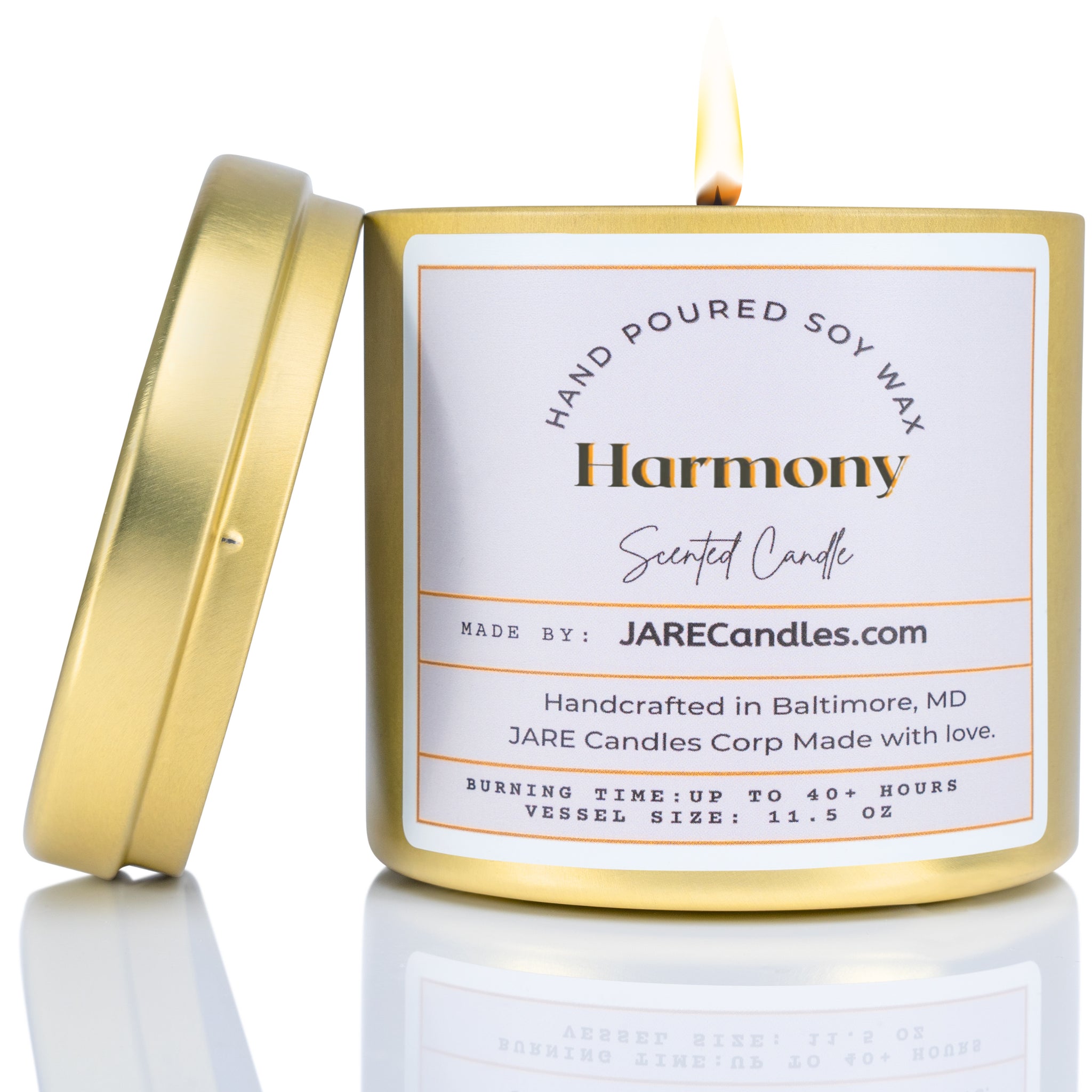 Harmony - Cinnamon & Citrus - Soy Wax Scented Candle