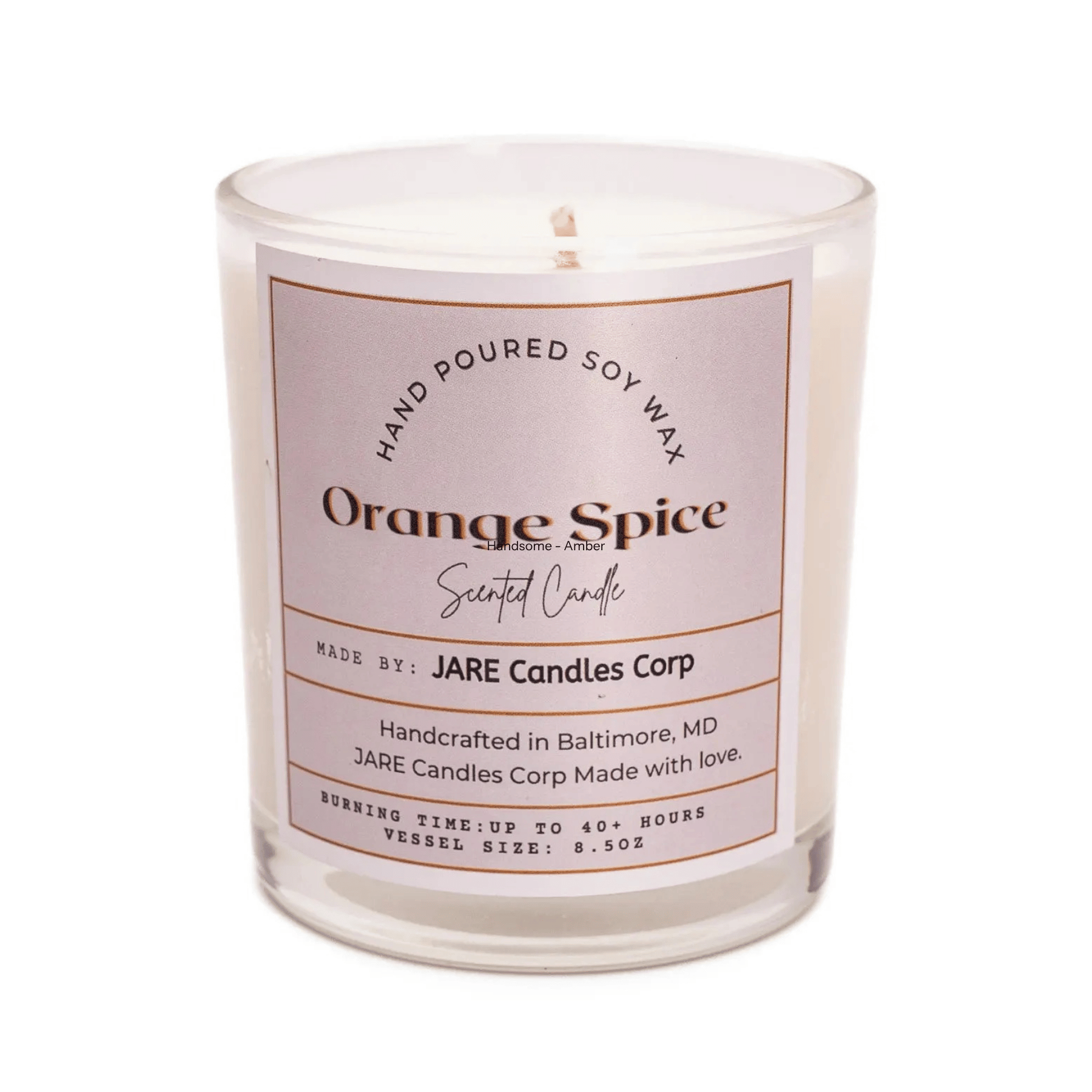 Orange Spice - Orange Clove Soy Wax Candle