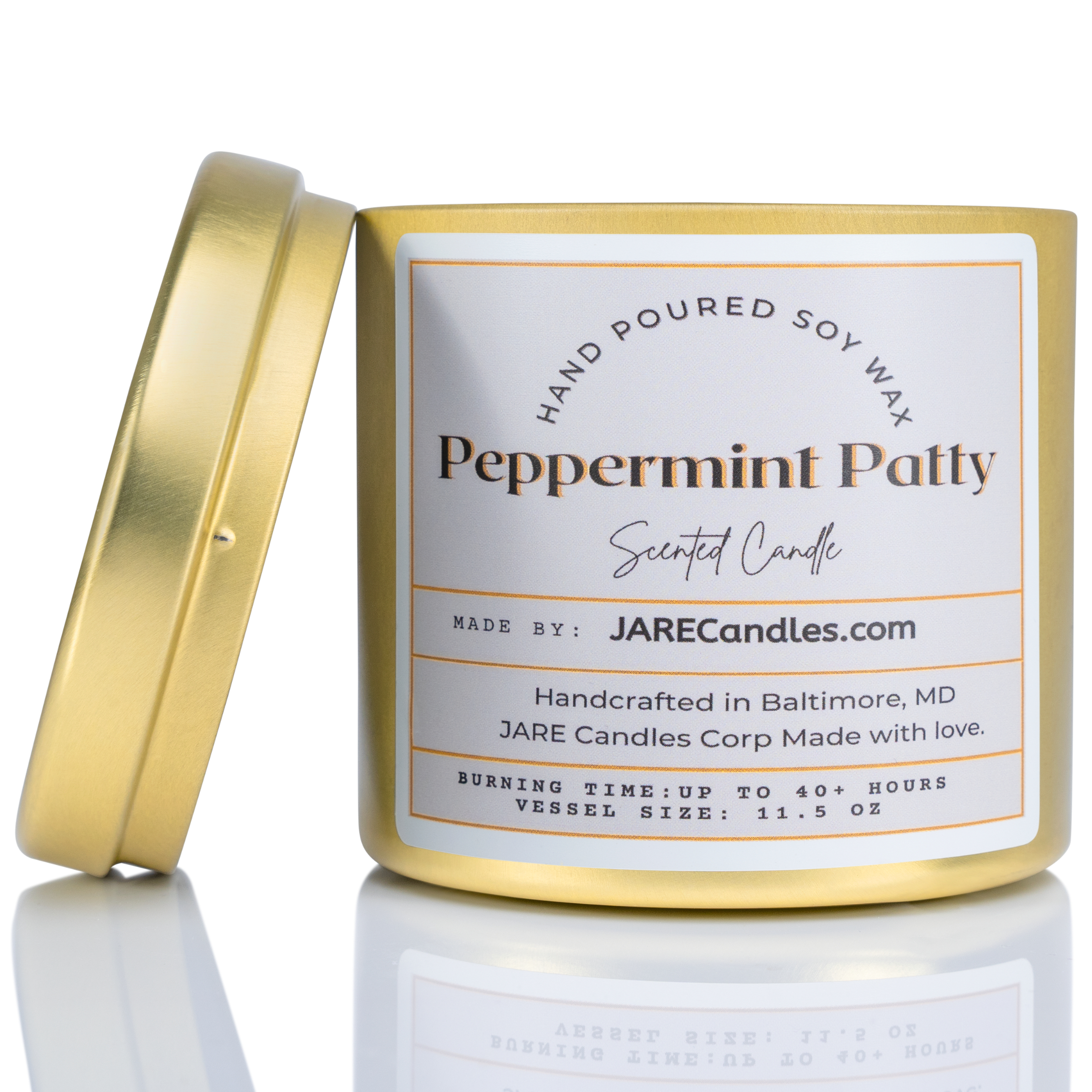 Peppermint Patty - Soy Wax Scented Candle