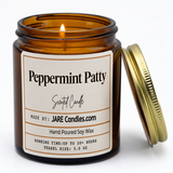 Peppermint Patty - Mint Chocolate Soy Wax Candle