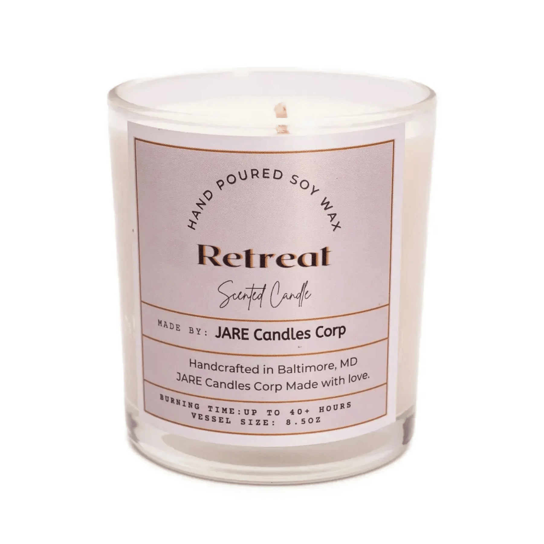 Retreat - Lemongrass Soy Wax Candle