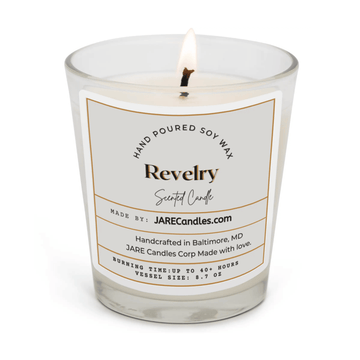 Revelry - Spiced Pear, Ripe Blackberry - Soy Wax Scented Candle