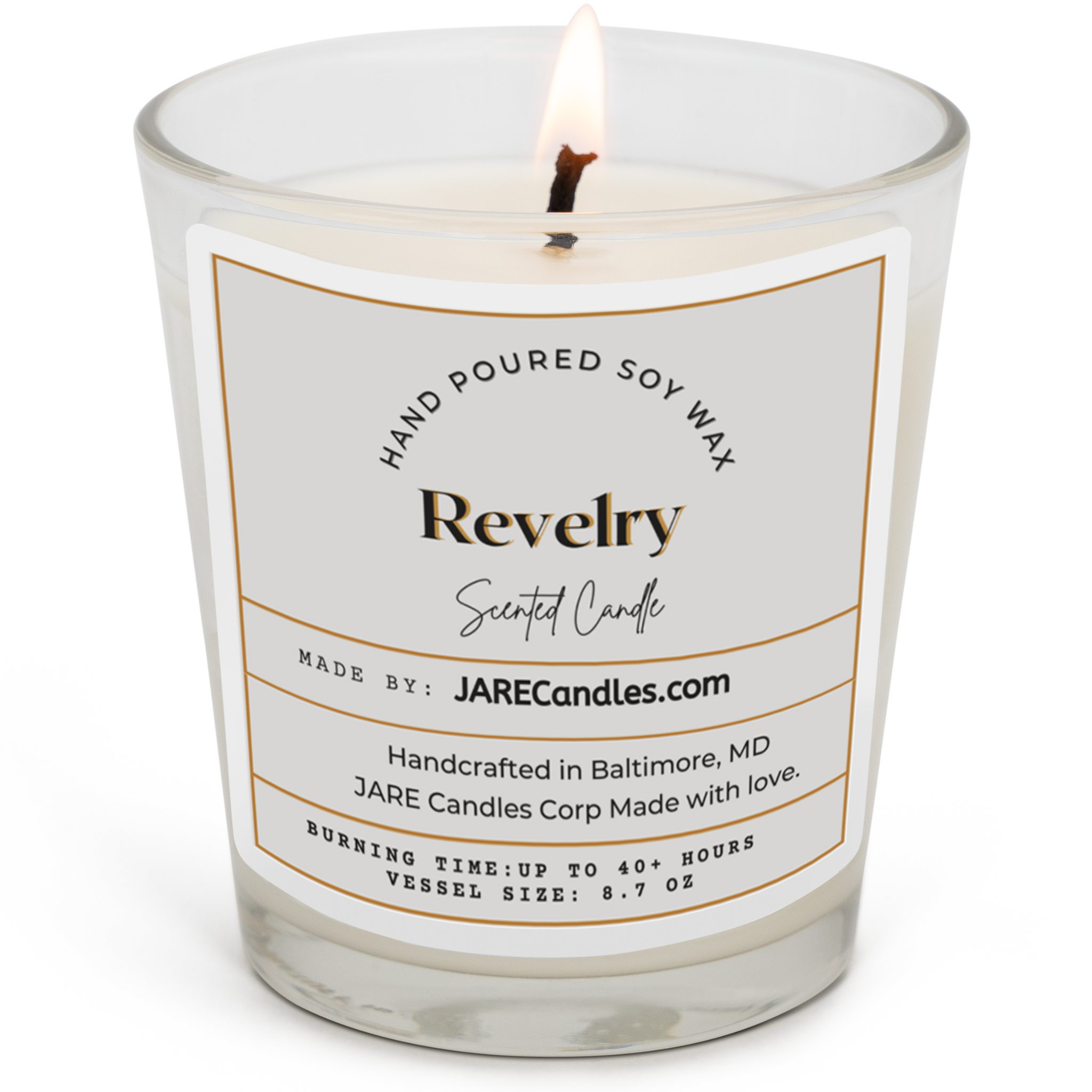 Revelry - Spiced Pear, Ripe Blackberry - Soy Wax Scented Candle