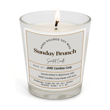 Sunday Brunch - Champagne Citrus Soy Candle - JARE Bestseller