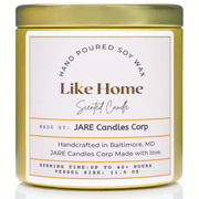 Like Home Soft Jasmine, White Lily - Soy Wax Scented Candle