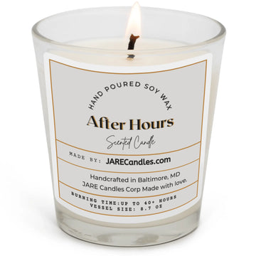 After Hours - Bright Citrus, Tart Cranberry - Soy Wax Scented Candle