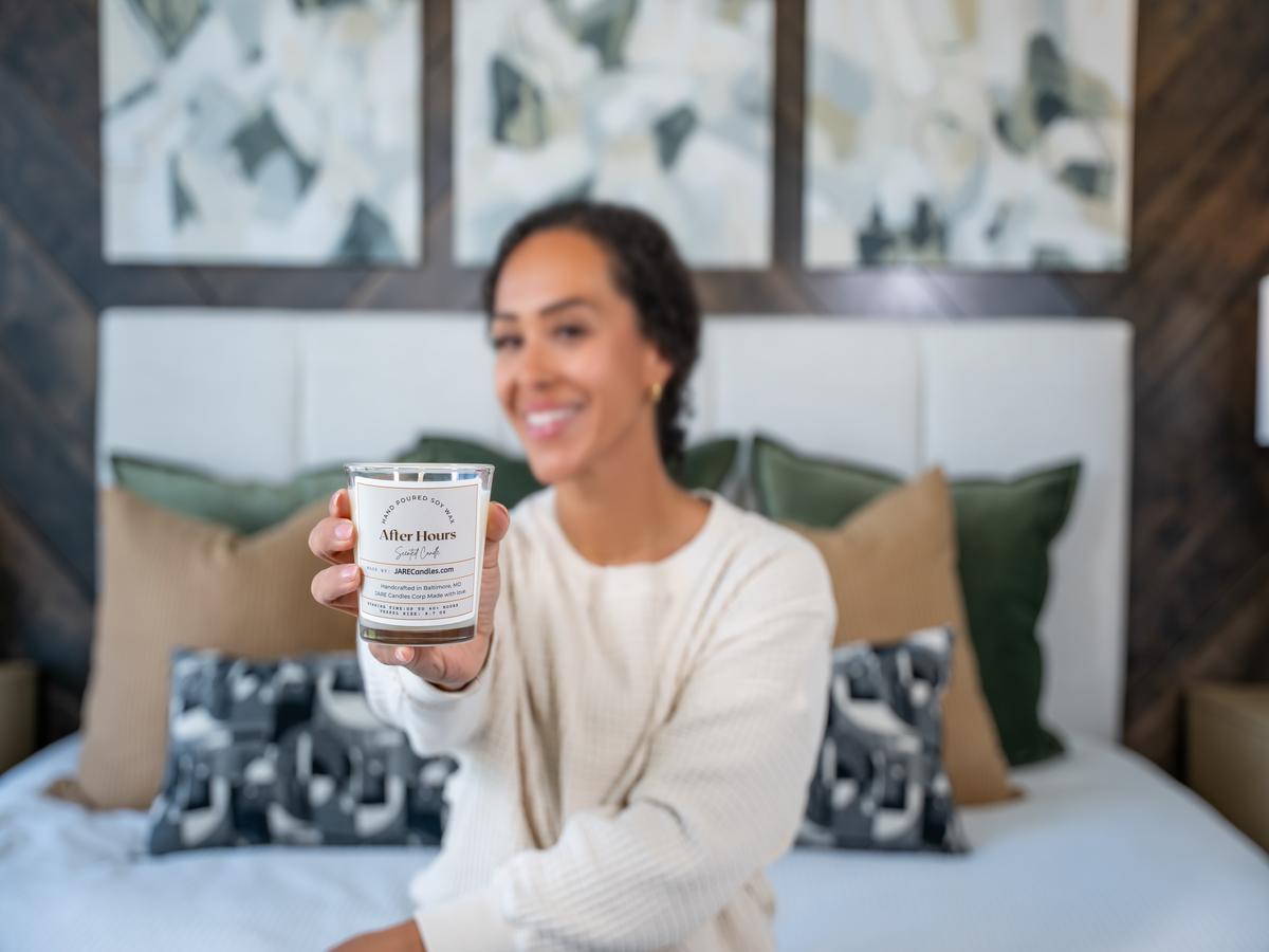 After Hours - Bright Citrus, Tart Cranberry - Soy Wax Scented Candle - JARE CANDLES