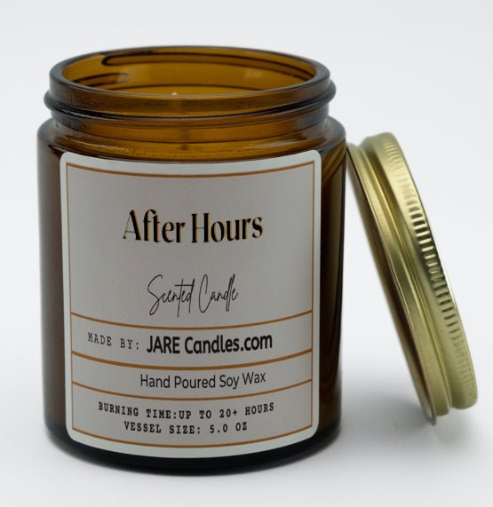 After Hours - Bright Citrus, Tart Cranberry - Soy Wax Scented Candle - JARE CANDLES