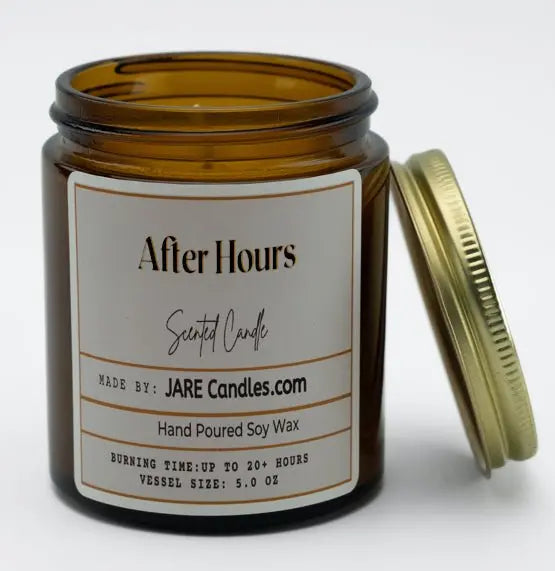 After Hours - Bright Citrus, Tart Cranberry - Soy Wax Scented Candle