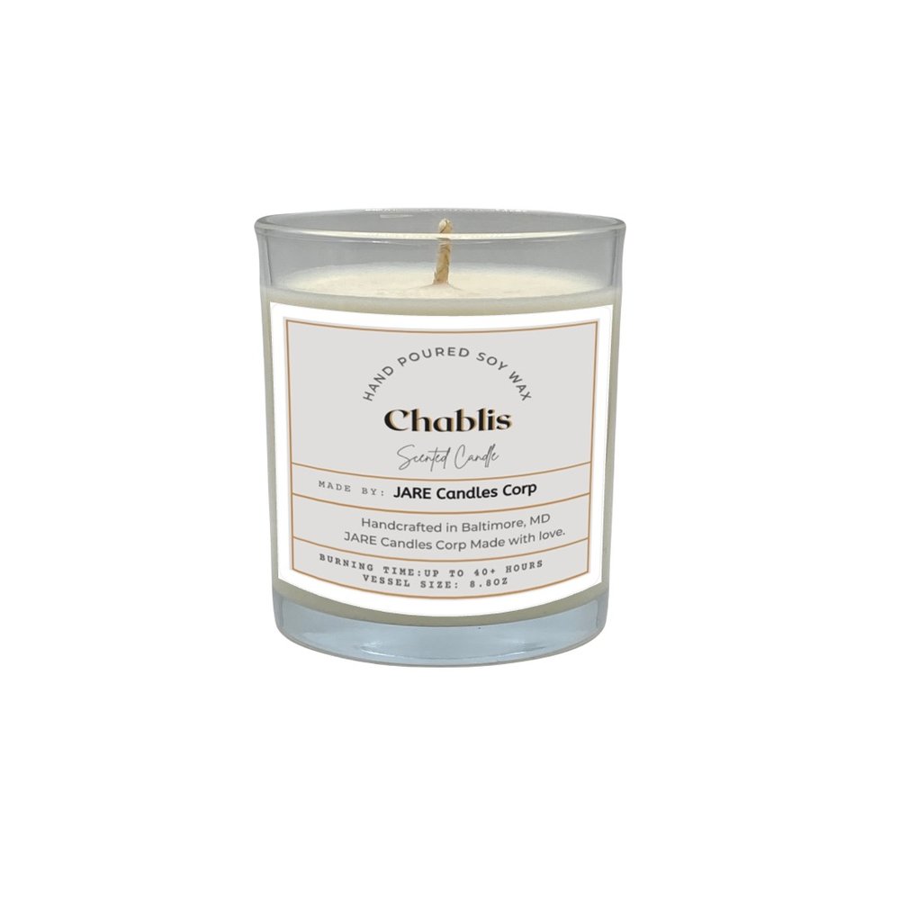 Chablis White Grape - Soy Wax Scented Candle