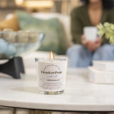 Drunken Pear - Spiced Pear, Crisp Apple - Soy Wax Scented Candle - JARE CANDLES