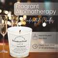 Drunken Pear - Spiced Pear, Crisp Apple - Soy Wax Scented Candle - JARE CANDLES