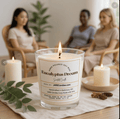 Eucalyptus Dream - Fresh Eucalyptus, Zesty Lime - Soy Wax Scented Candle - JARE CANDLES