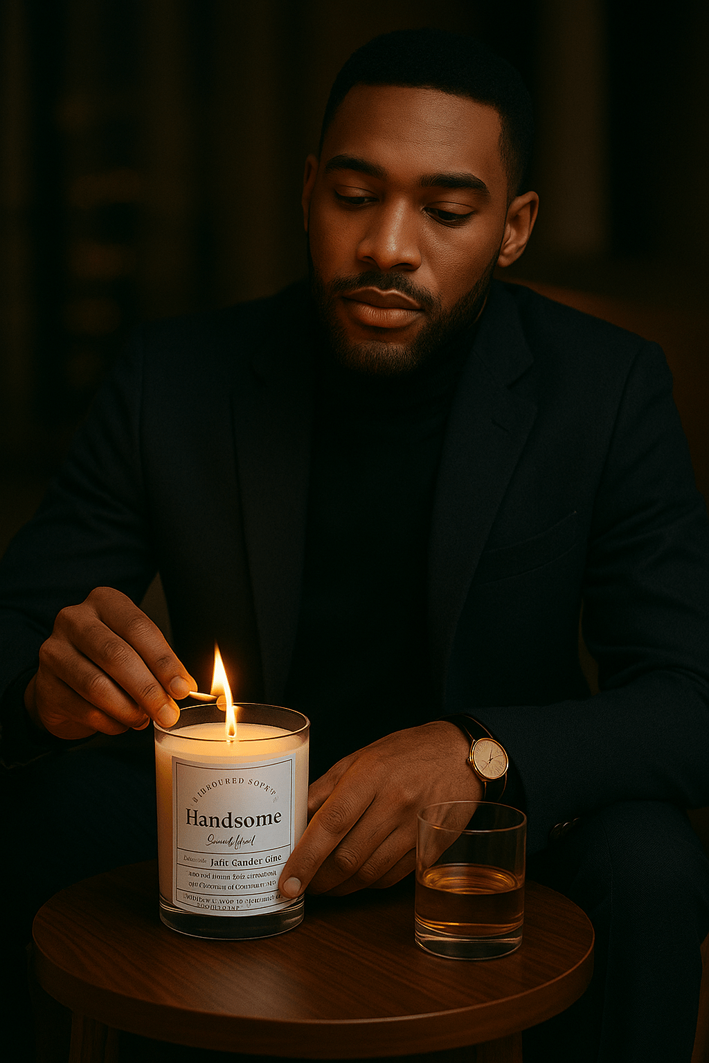 Handsome Cedarwood, Spicy Clove - Soy Wax Scented Candle - JARE CANDLES