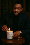 Handsome Cedarwood, Spicy Clove - Soy Wax Scented Candle - JARE CANDLES