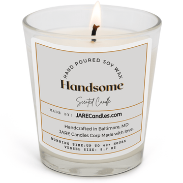 Handsome - Cedarwood, Spicy Clove - Soy Wax Scented Candle - JARE CANDLES