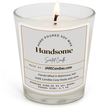 Handsome Cedarwood, Spicy Clove - Soy Wax Scented Candle
