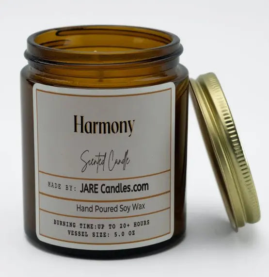 Harmony Cinnamon Citrus - Soy Wax Scented Candle - JARE CANDLES
