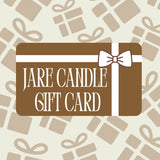 JARE Candles Gift Card – A Peaceful Gift, Delivered Fast - JARE CANDLES