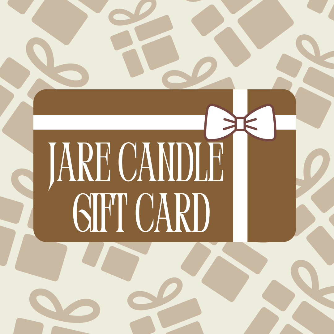 JARE Candles Gift Card – A Peaceful Gift, Delivered Fast - JARE CANDLES