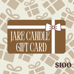 JARE Candles Gift Card – A Peaceful Gift, Delivered Fast - JARE CANDLES