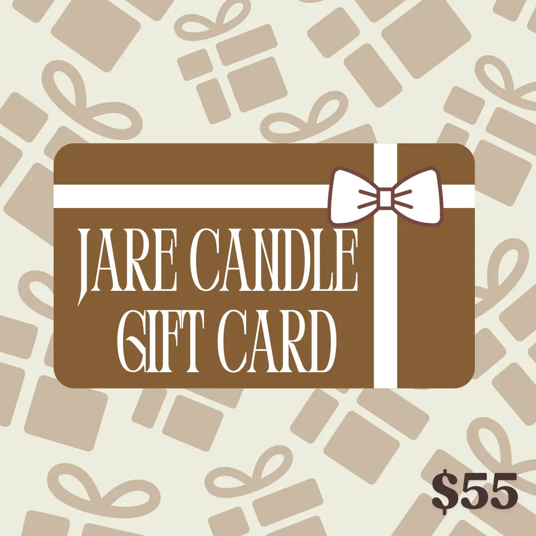JARE Candles Gift Card – A Peaceful Gift, Delivered Fast - JARE CANDLES