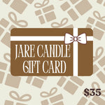 JARE Candles Gift Card – A Peaceful Gift, Delivered Fast - JARE CANDLES
