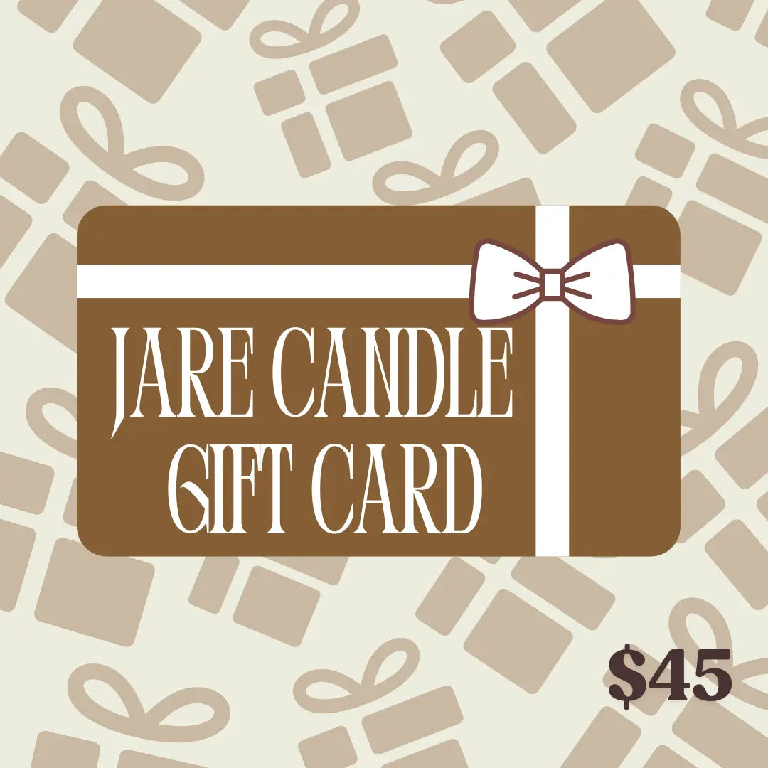 JARE Candles Gift Card – A Peaceful Gift, Delivered Fast - JARE CANDLES