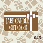 JARE Candles Gift Card – A Peaceful Gift, Delivered Fast - JARE CANDLES