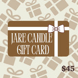 JARE Candles Gift Card – A Peaceful Gift, Delivered Fast - JARE CANDLES