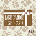 JARE Candles Gift Card – A Peaceful Gift, Delivered Fast - JARE CANDLES
