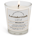 Lavender Crush - Jasmine, Neroli, Banana - Soy Wax Scented Candle - JARE CANDLES