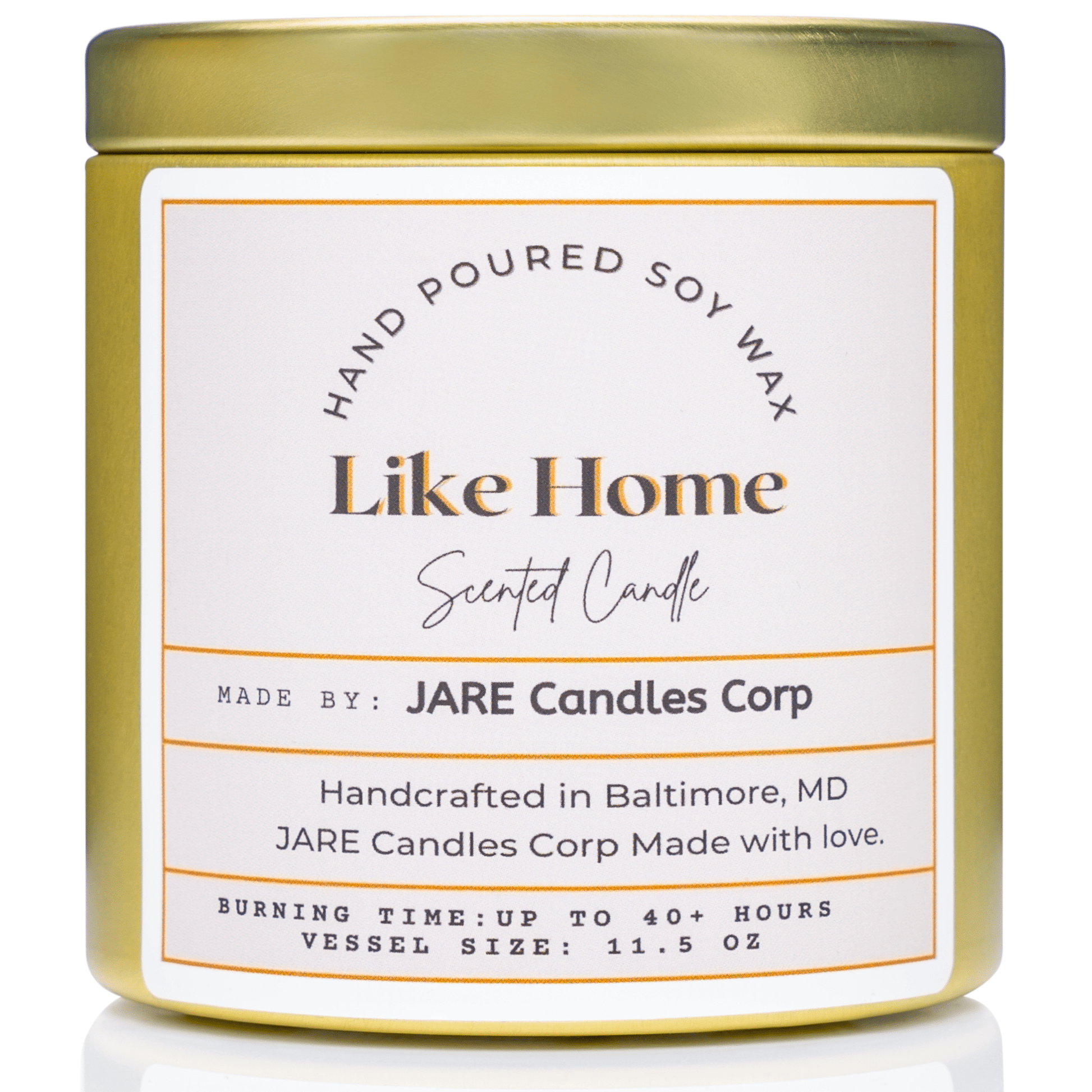 Like Home - Fresh Pine, Green Fir - Soy Wax Scented Candle - JARE CANDLES