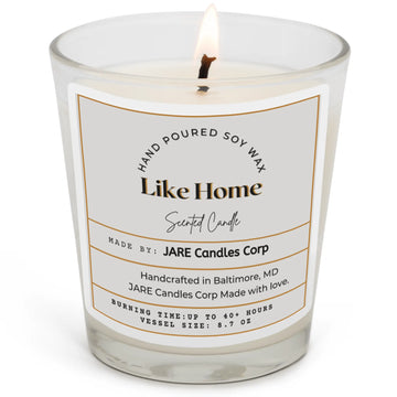 Like Home - Fresh Pine, Green Fir - Soy Wax Scented Candle